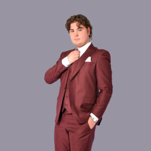 Burgundy Suit