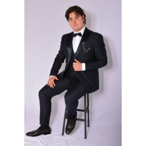 Bt Dark Navy Blue Tux