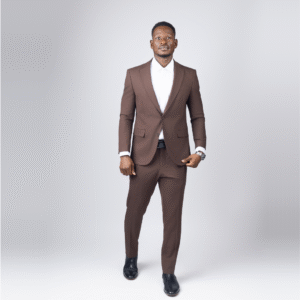 3PC Brown Suit