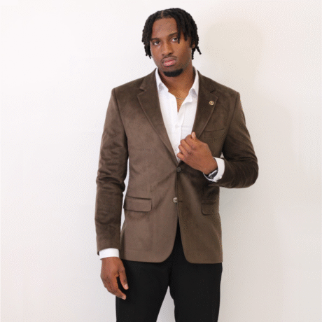 BT Brown Velvet Blazer Blazer