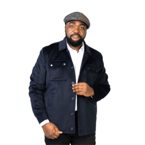 Navy Corduroy Men’s Jacket