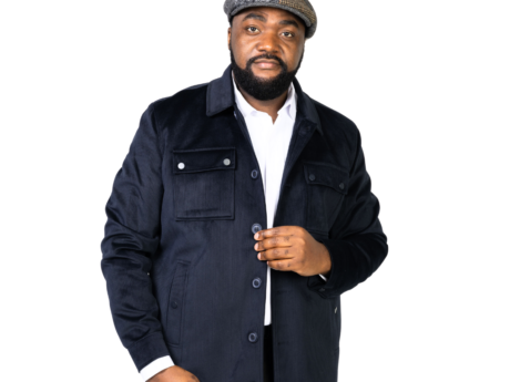 Navy Corduroy Men’s Jacket