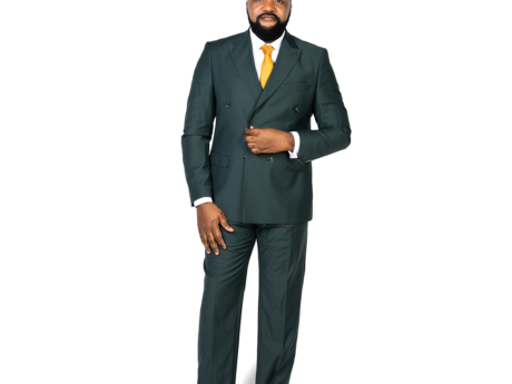 Green 3-Piece Double-Breasted Suit- Peak Lapel