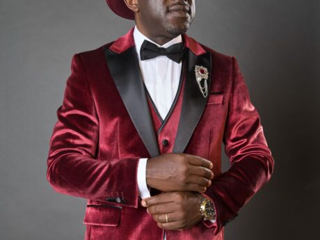 3-Piece Burgundy Suit